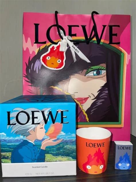 Loewe X Howl S Moving Castle Calcifer Limited Edition Candle By Studio