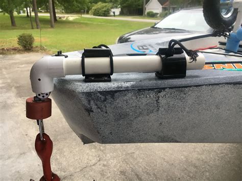 a close up of a boat on a street