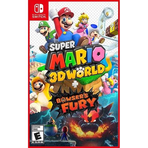 Игра Super Mario 3d World Bowsers Fury Nintendo Switch купить по низкой цене с доставкой в