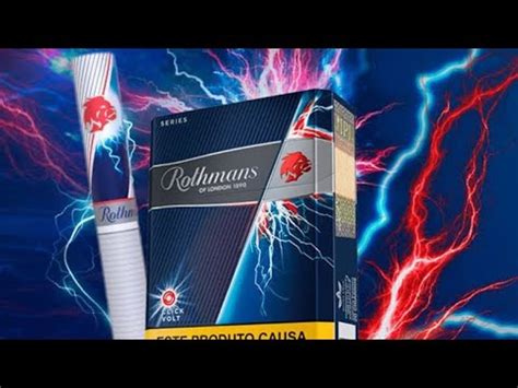 Review de Cigarro Rothmans Click Volt Sabor de Energético YouTube