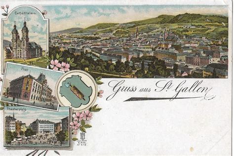 Gruss Aus St Gallen Litho 1911 Kaufen Auf Ricardo