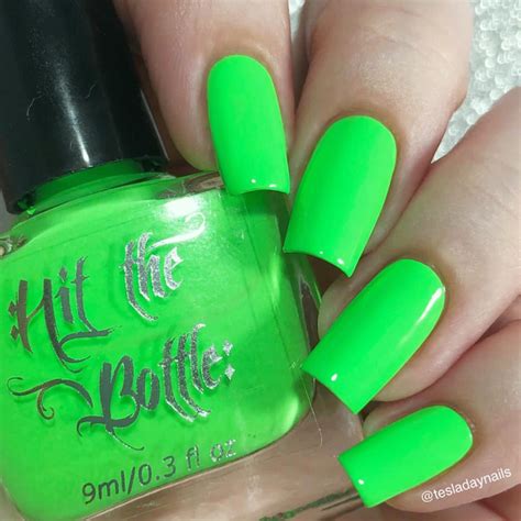 Come On Lime Green Neon Green Nail Stamping Polish Available In The