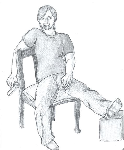 Drawing Test - Person Sitting by EllaCatticus on DeviantArt