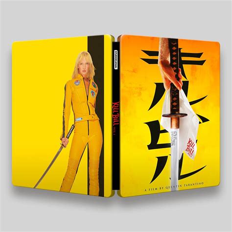 Kill Bill Vol 1 And 2 Blu Ray Steelbooks Rogue Four Design