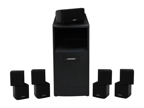 Bose Acoustimass 10 Series Iv Home Speaker System Black