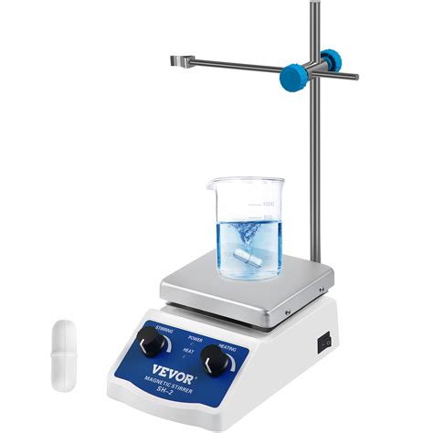 VEVOR SH 2 Magnetic Stirrer 0 2000 RPM 1000ml Mixing Capacity