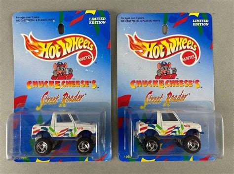 Group Of 2 Hot Wheels Chuck E Cheese No 19691 Street Roader Matthew Bullock Auctioneers