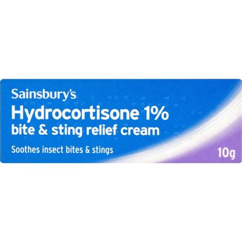 Sainsbury S Hydrocortisone 1 Cream 10g Compare Prices Where To