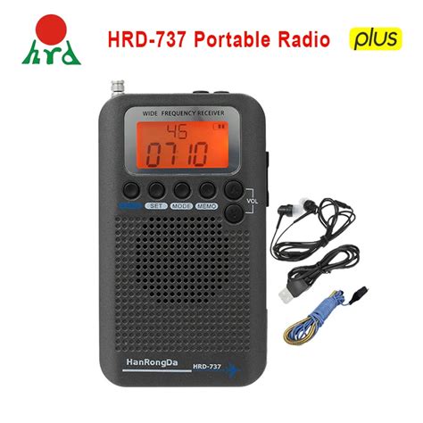 Hanrongda Hrd R Dio Port Til Aeronaves Banda Completa R Dio Fm Am