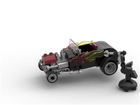 Lego Moc Tony Stark S Hot Rod Original Hot Rod Model By Jerry Bricks