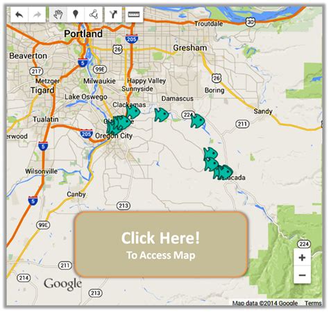 Clackamas River Map The Lunkers Guide