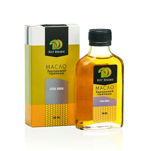 Масло зародышей пшеницы "Deep Organic", 100 мл