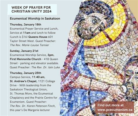 Week Of Prayer For Christian Unity WPCU 2024 Diocese Of Saskatoon