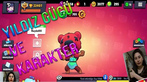 En Yenİ Yildiz GÜcÜ Ve Karakter Brawl Stars Youtube