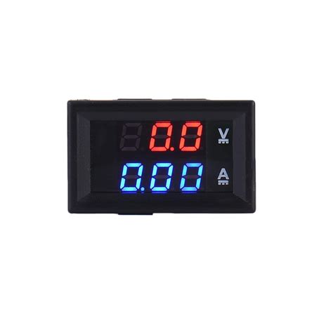 DC 100 V 10A Mini LED Blue Red Dual Display Digi Grandado