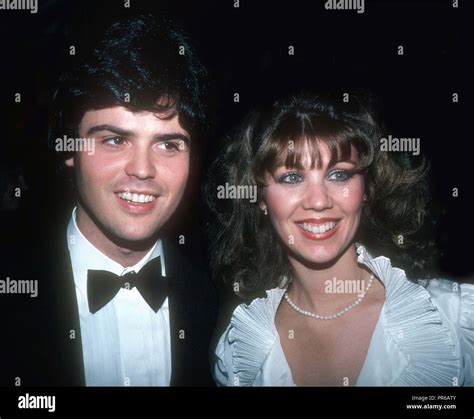 Donny Osmond & wife Debbie Osmond 1981 Photo By Adam Scull/PHOTOlink ...