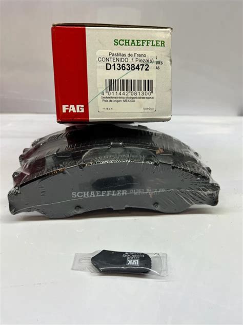 PM BALATA DELANTERA D13638472 SCHAEFFLER CHEVROLET TRUCK SILVERADO 1500