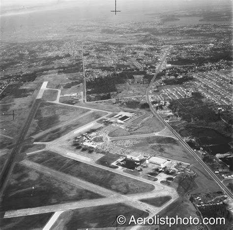 SeaTac Airport 1957 | Airplane view, Seatac, Aerial