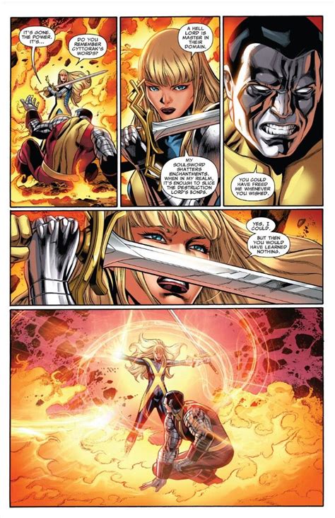 Magik Curse Of Cyttorak Removal Magik Marvel Comic Book Superheroes