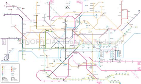 Redesigning the London Tube Map on Behance