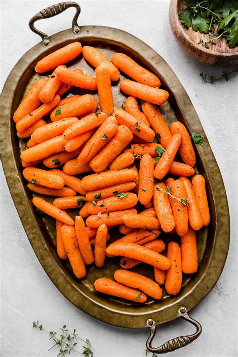 Roasted Baby Carrots Salt And Baker