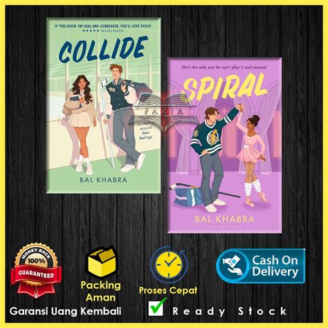 Jual Off The Ice Book Series Collide Spiral By Bal Khabra