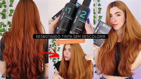 Como Tirar Colora O Do Cabelo Sem Descolorir Dekap Color Youtube