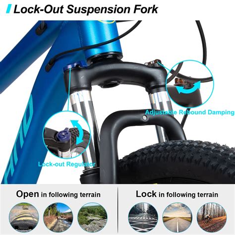 Hiland Men S Mountain Bike Hydraulic Disc Brake Lock Out