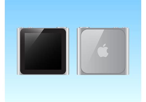 iPod Nano Silver 67988 Vector Art at Vecteezy