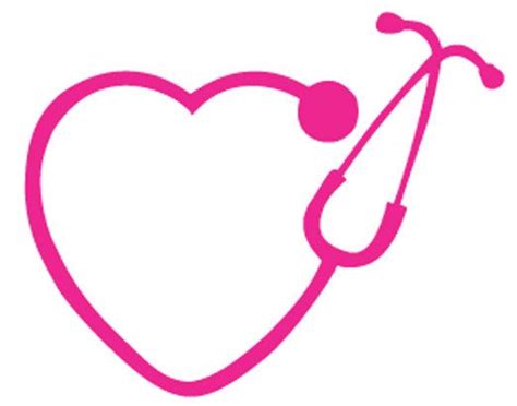 Heart Stethoscope - ClipArt Best