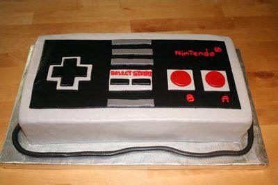 Classic NES Controller Cake | Video game cakes, Birthday cake decorating, Video games birthday party