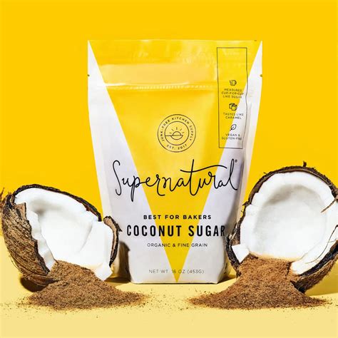 Amazon Organic Coconut Sugar By Supernatural Fine Grain Honey