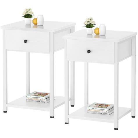 Modern White Side Tables