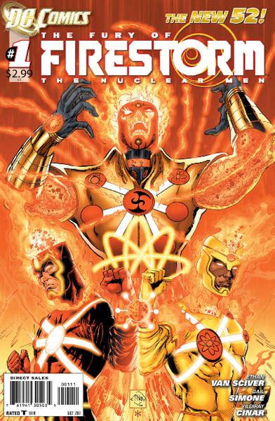 DC New 52 The FURY Of FIRESTORM The NUCLEAR MEN