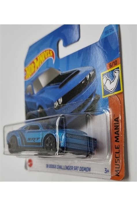 HOT WHEELS Dodge Challenger SRT Demon Mavi Fiyatı Yorumları Trendyol