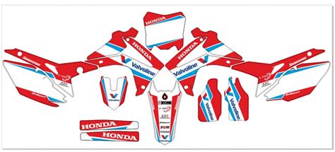 Kit Autocolantes Para Honda Crf