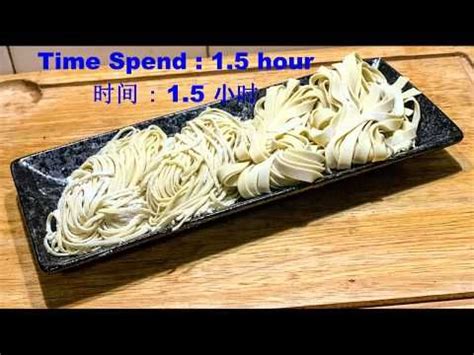 Ep89 Homemade Eggless Classic Spaghetti And Fettuccine Using