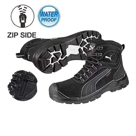 PUMA - Safety - Boots Sierra Nevada Black Waterproof Membrane | Kerrin ...