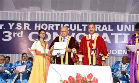 Convocation of Dr YSR horticulture University held