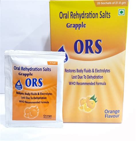 Ampira Ors Powder Oral Rehydration Salts For Hospital Packaging Size 25 Sachets 21 8gm At Rs