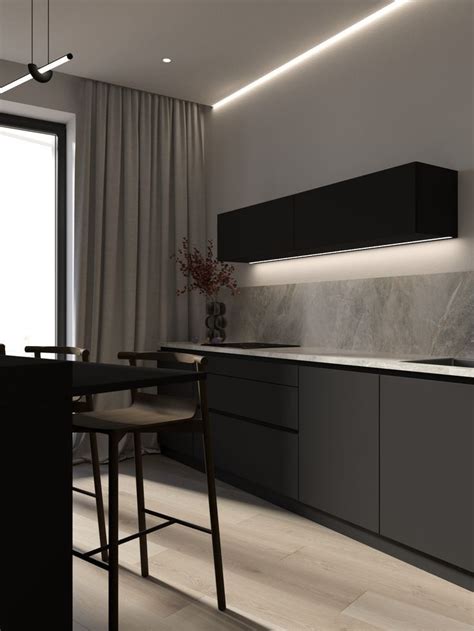 натяжные потолки на кухне | Luxury bedroom design, Kitchen room design ...