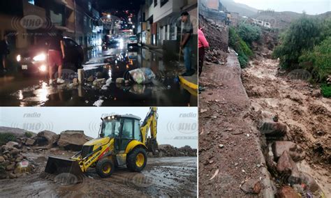 Lluvias En Tacna Activación De Quebradas Sembríos Perdidos Y Calles Inundadas