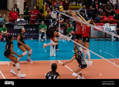 Katerina Zakchaiou 16 Of UYBA Unet E Work Busto Arsizio In Action