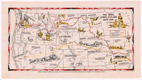 Lewis And Clark Expedition Map Printable - Printable Maps