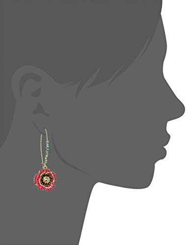 Betsey Johnson Rose Dangle Earrings Ultimate Jewelry