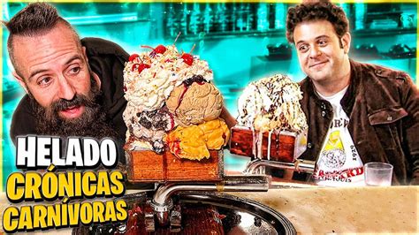 4Kg de HELADO EL FAMOSO RETO DE CRÓNICAS CARNÍVORAS EN SAN FRANCISCO