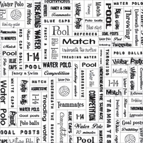 Scrapbook Customs Water Polo Paper