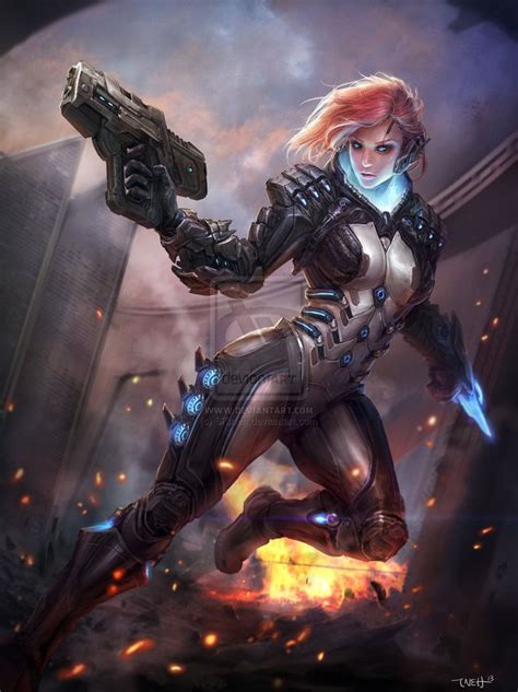 War Cyborg By Sktneh Cyberpunk Art Sci Fi Art Cyberpunk Girl