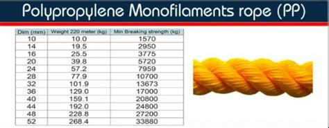 Strands Nylon Rope Polyamid Rope Pa Sizes From Mm To Mm