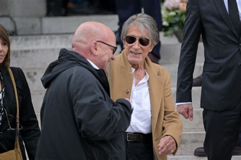 Obsèques de Françoise Hardy Jacques Dutronc Brigitte Macron Sarkozy